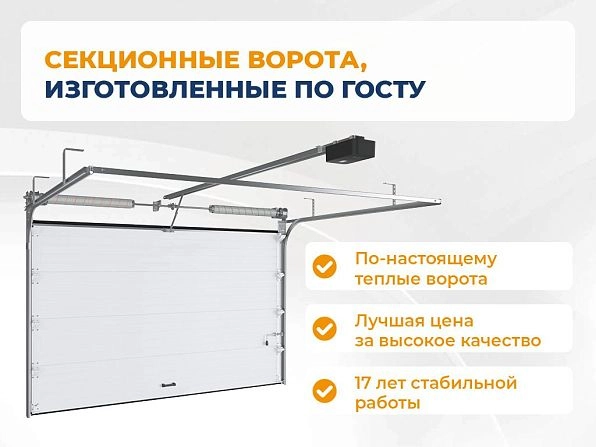 Секционные ворота 3000х2550 мм коричнево-красные DoorHan RSD02, saratov.doorhan.ru